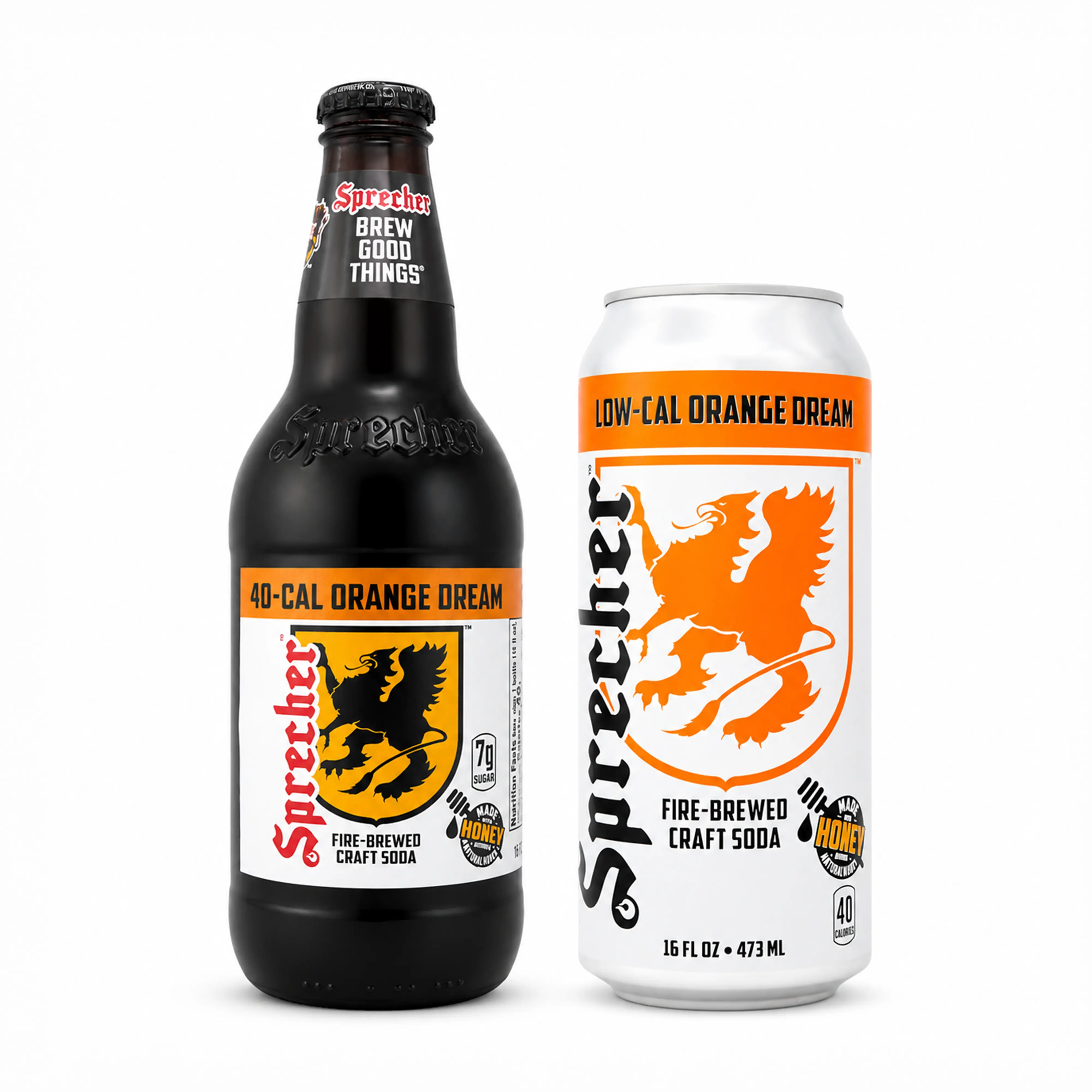 Low-Cal Orange Dream Soda