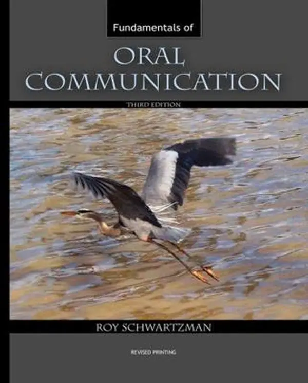 USED Book - Fundamentals of Oral Communication + Webcom by Roy Schwartzman (Paperback) - english