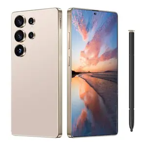 S25 Ultra Unlocked 5G Smartphone, 12GB+512GB, 6800mAh Battery, Fast Charging Capability, Android 14 System, 108MP+48MP Camera, Face & Fingerprint Unlock |             Dual SIM |            Autofocus |             Built-in Pen | Card Port