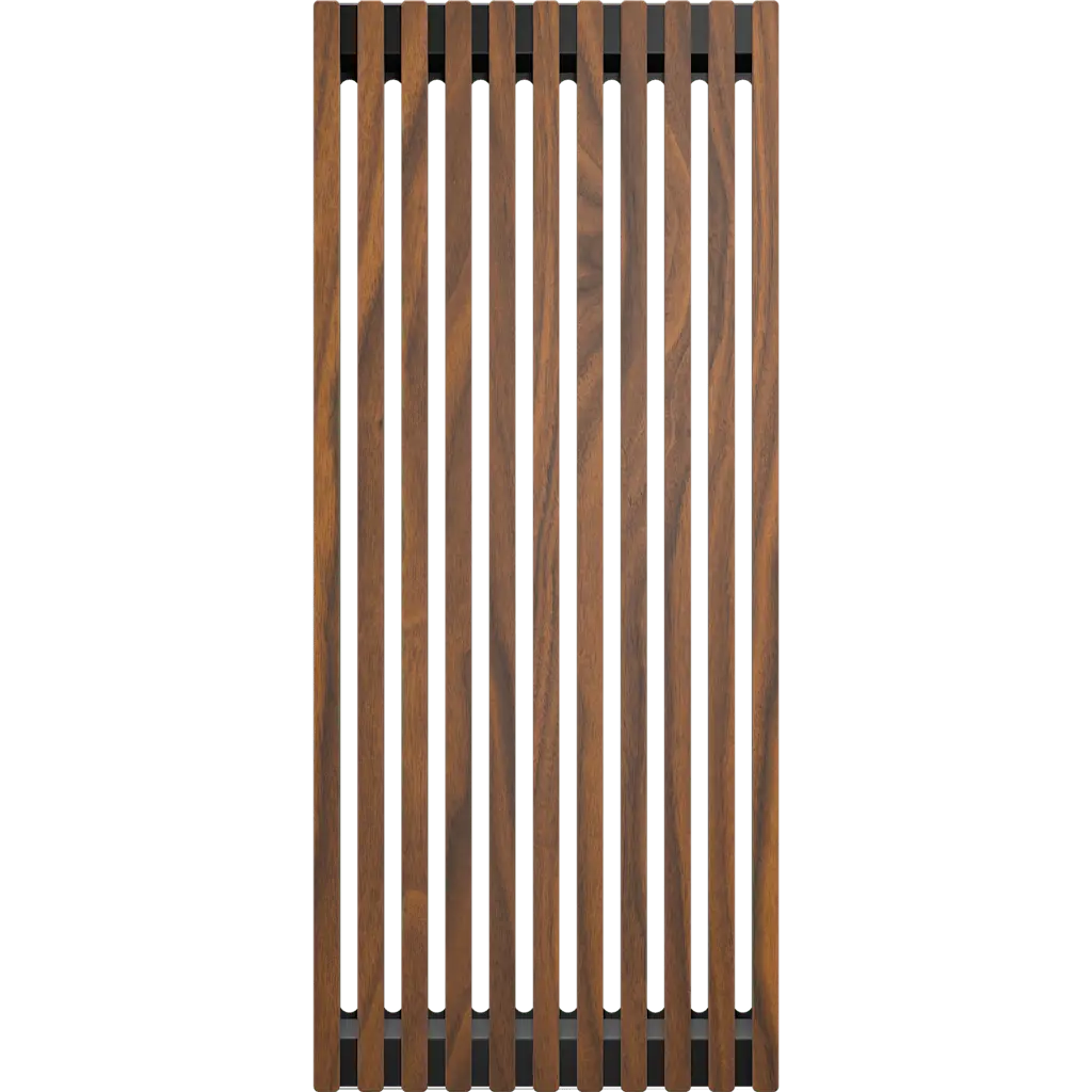 FRAME 4000 Series WOOD Front Panel - Black/Walnut