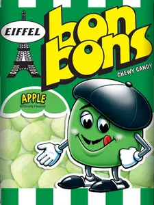 EIFFEL Bonbons - French Candy - Sweet Snack Chewy Fruit - Delicious Treats - 4 oz bag