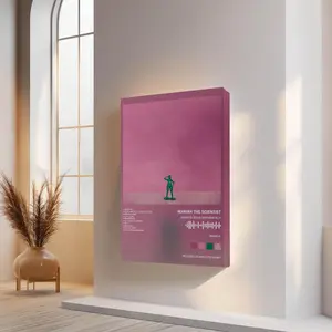 Mariah the Scientist  Painting Calligraphy Minimalist Inner Frame Painting Elevate Your Space Light Luxury Inner Frame Decor Create a Premium Home Vibe No Drilling Needed Easy to Hang HD Art Inner Frame Perfect for Living Room & Bedroom