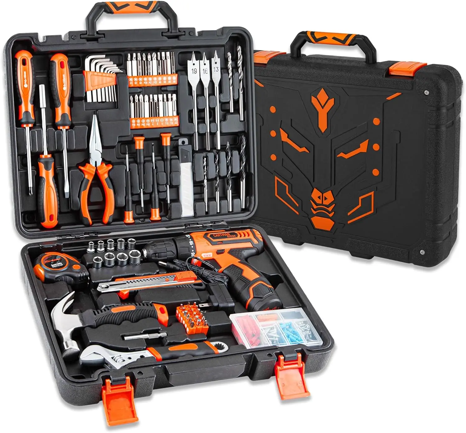 CARTMAN Power Tool Combo Kits with 12V Cordless Drill CARTMAN Power Tool Combo Kits with 12V Cordless Drill