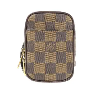 Pre-owned Louis Vuitton Canvas Small Leather Goods Damier Etui Okapi Pouch