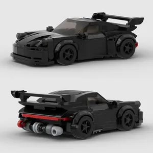 Supercar Racing Car Model STEM Building Blocks Kit, 312pcs/set Creative DIY Car Model Kit, Educational Assembly Toy for Teens & Adults