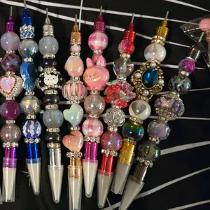 Custom Designed Rhinestone Poker Applicator - Fancy Beads for Nail Art - Assorted Colors and Designs