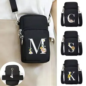 Mini Outdoor Sports Arm Bag/wallet, Letter Print, Phone Case, Coin Purse, Crossbody Bag, Women's Running Hiking Cycling Wallet, Versatile Sling Bag