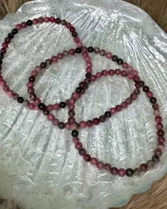 Rhodonite 4mm Sphere Bracelet