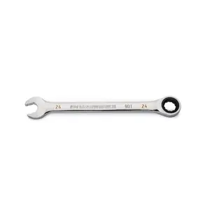 GearWrench  24 mm 90T 12 Point Combination Ratcheting Wrench