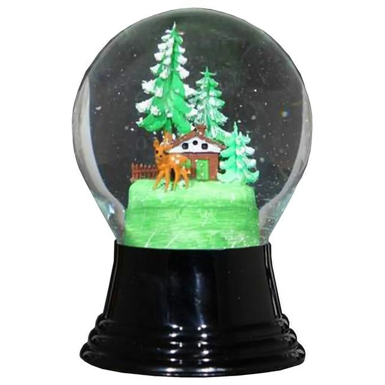 Alexander Taron PR1610 80 mm Perzy Snowglobe - Woodland Cottage