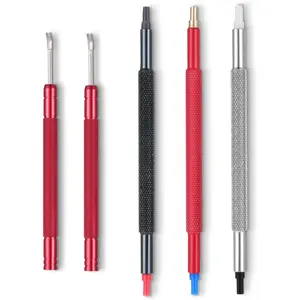 5 Pcs Watch Hands Repair Tool Kit, Stainless Steel Watch Hand Setting Tool, Pusher Set, Pointer Adjustment Tool