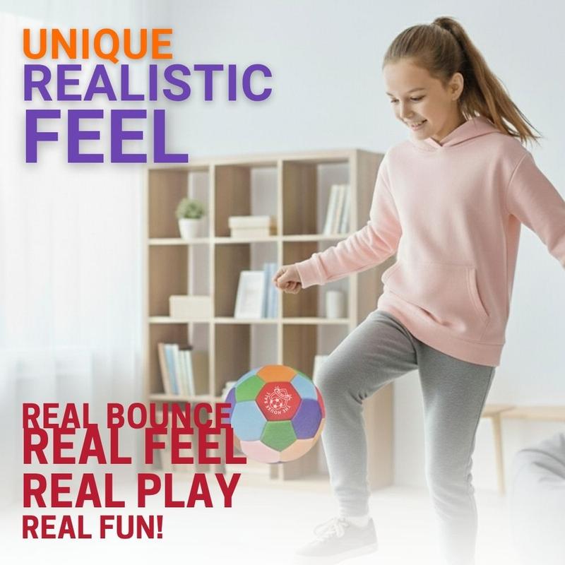 The House Ball - Soft Soccer Ball Designed for Inside Your House - Size 4