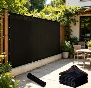 90% Blackout Cloth (Black) - 10 x 13ft UV-Resistant Shade Net with Reinforced Rivets, Suitable for Outdoor Adventures / Camping / Garden / Patio / Greenhouse.Mesh Shade Cloth,Privacy Screen Fence Mesh Shade Net Cover,SummerVibes,tiktok shop deal