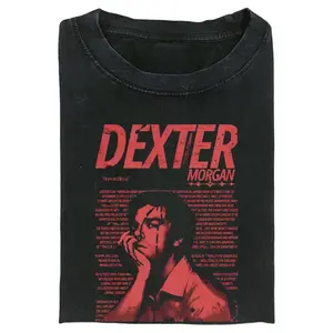 Vintage Dexter Morgan TV Series Shirt Dark Humor Graphic Tv show Shirt Casual Cotton Tee Gift For Men Gift For Women Crewneck Tshirt Trending T-shirt