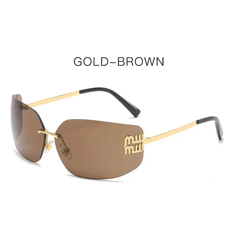Women's Sunglasses Gold Detail Designer Style UV Protection