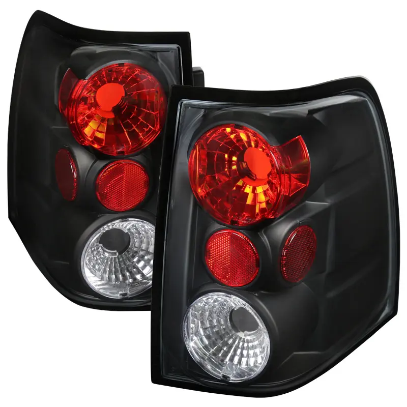2003-2006 Expedition Rear Light Assemblies (Matte Black Housing/Clear Lens), Tail Lights, Automotive