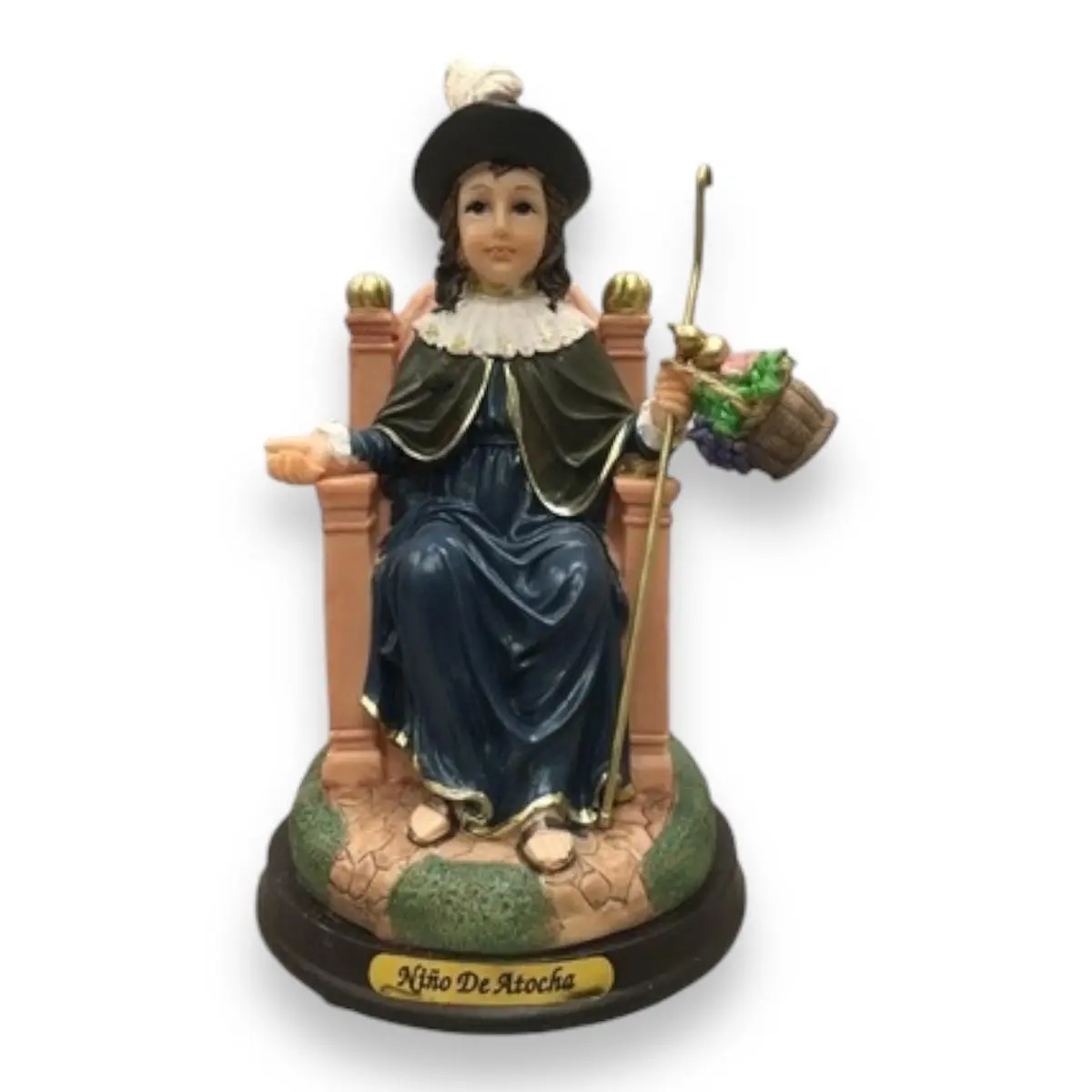 Niño de Atocha 8" Inch , 5" and 10.5'' Inch Resin Figurine - Religious Decor Traditional Ornaments, Religious Home Decor, Standing
