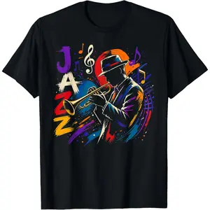 100%cotton International Jazz Day for Jazz Music Lovers T-Shirt