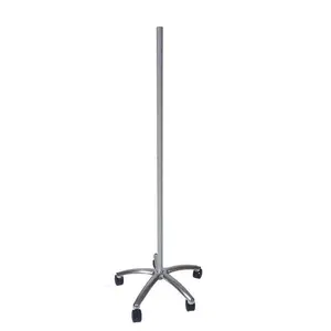 DVC04-BYO Portable Computer Pole Stand - (Pole with caster base alone) - Build Your Own Computer Desk or Medical Pole