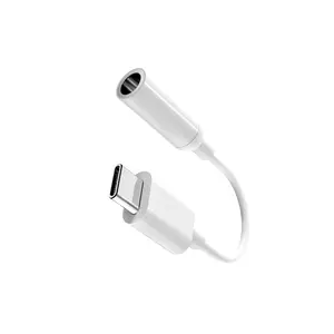 XNOIK USB-C to 3.5mm Wired Audio Adapter, Type C to 3.5mm Aux Jack Adapter, Audio Adapter Compatible with iPhone 16/15, iPad, Samsung Galaxy, Pixel