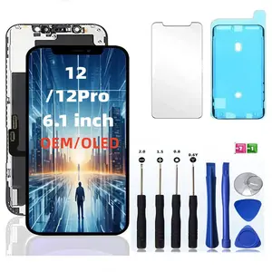 High-Quality OLED/INCELLfor iPhone 12/12 Pro max Screen Replacement Kit ， 3D Touch LCD Screen Display Digitizer Frame Assembly