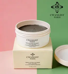 CWANGIST PARIS Triple-Action Detox Clay Mask For All Skin Types Deep Purify • Instantly Soothe • Lock in Moisture