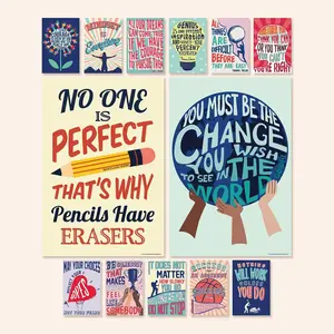 Growth Mindset Poster Set | Set of 13