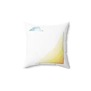 Graphic Harmony Spun Polyester Square Pillow