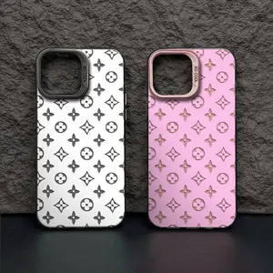 Classic Floral Patterns TPU Laser Craft Phone Case for iPhone 17 16 15 14 13 12 11 Anti-Drop Protective Cover