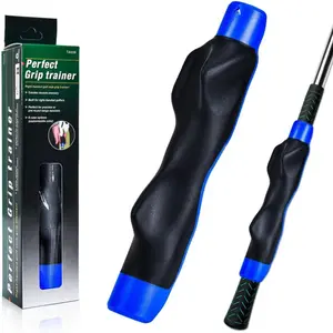 Right-Handed Golf Grip Trainer, Golf Club Swing Correction Aid - Improves Swing Accuracy, Fixes Grip Technique