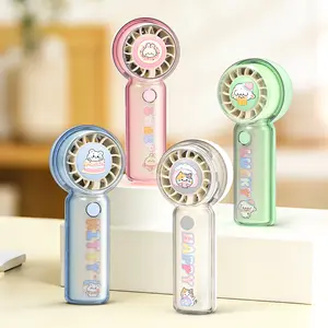 Portable Mini Handheld Fan,USB Rechargeable,3-Speed Fan,Cute Personal Cooling Fan for Travel, Office, Makeup & Outdoor Use