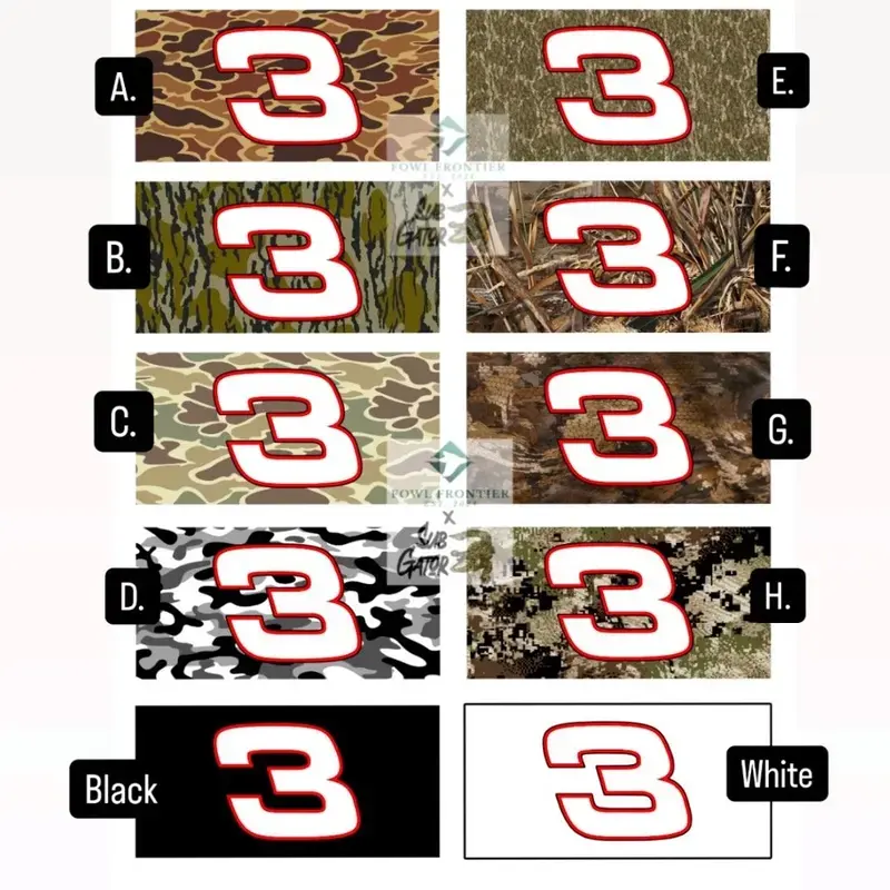 Camo Dale Earnhardt 3 Customizable License Plate for Men & Women – Lightweight Aluminum, Pre-Drilled holes, Easy Installation fishing gift