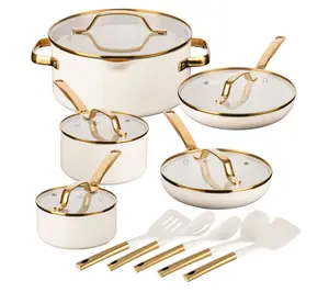 Gotham Steel Modern Collection 15-Piece Ceramic Cookware Set Gotham Steel Modern Collection 15-Piece Ceramic Cookware Set