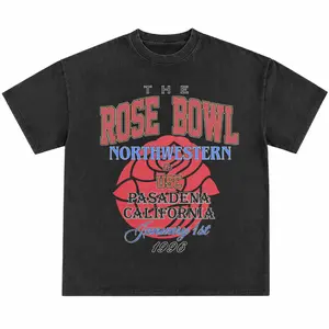 Rose Bowl 1996 Northwestern vs USC Shirt, Vintage College Football Graphic Tee, Retro Pasadena Game Day Fan Apparel, Classic 90s Football Matchup T Shirt Menswear & Underwear - Men's Tops - T-Shirts