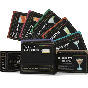 Bartender Recipe Cards - Learn over 100 drinks withinstructional videos
