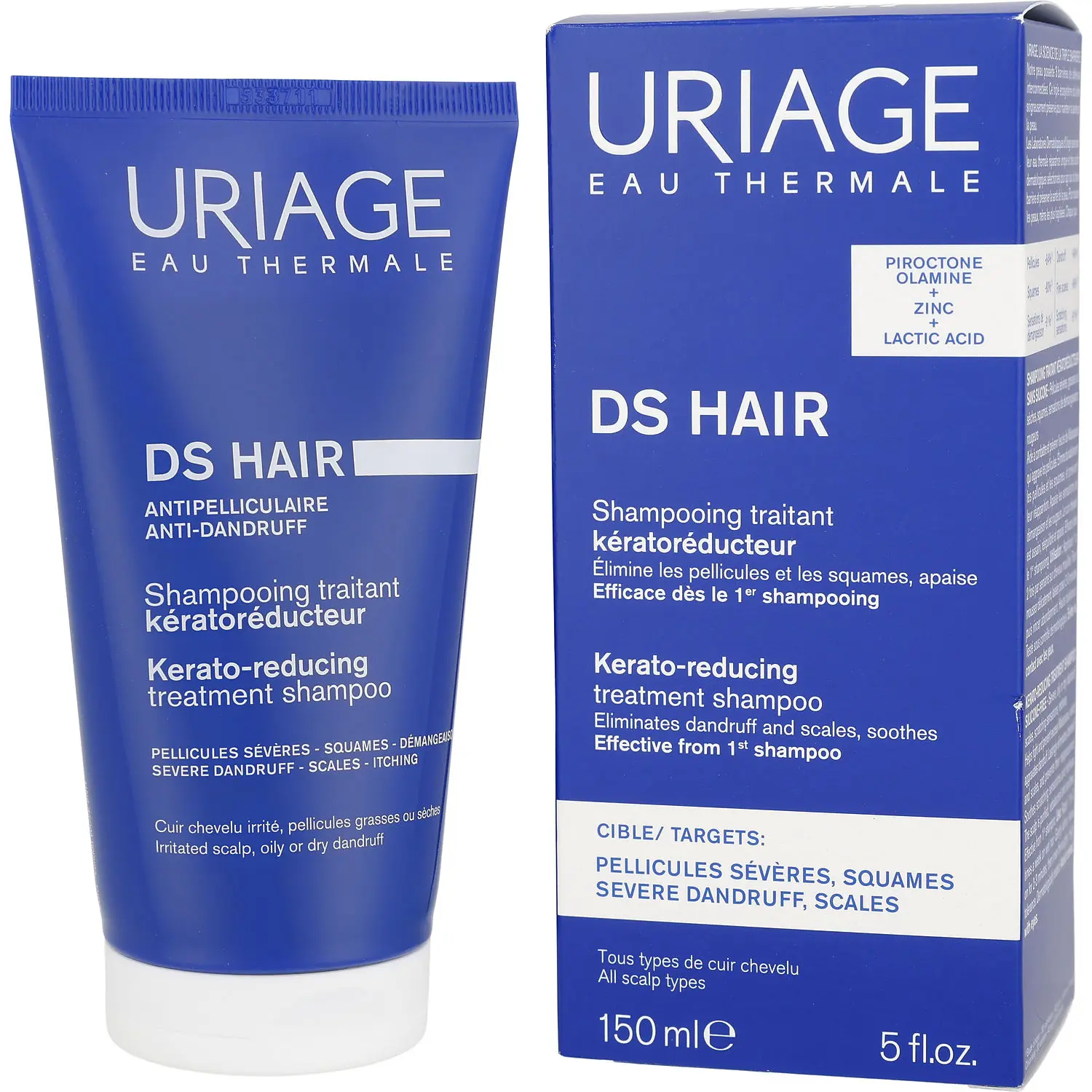 Uriage By Uriage Ds Hair Kerato-Reducing Treatment Shampoo For Women