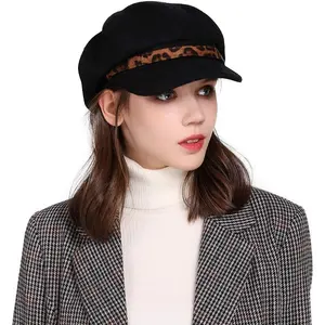 Fashion Newsboy Hats for Women Winter Warm Pageboy Cabbie Cap Beret