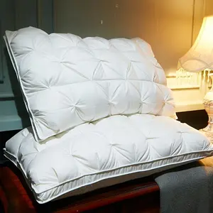 2pcs 3D Bread Feather Pillow Neck Guard Sleeping Neck Pillow Adult Home Hotel Use Gift Fluffy Pillow Big