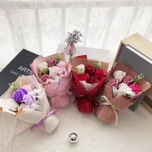 Artificial Rose Gift Box, 1 Count Creative Birthday Gift, Wedding Gift, Romantic Gift Box for Teacher, Party Gift for Women & Girls
