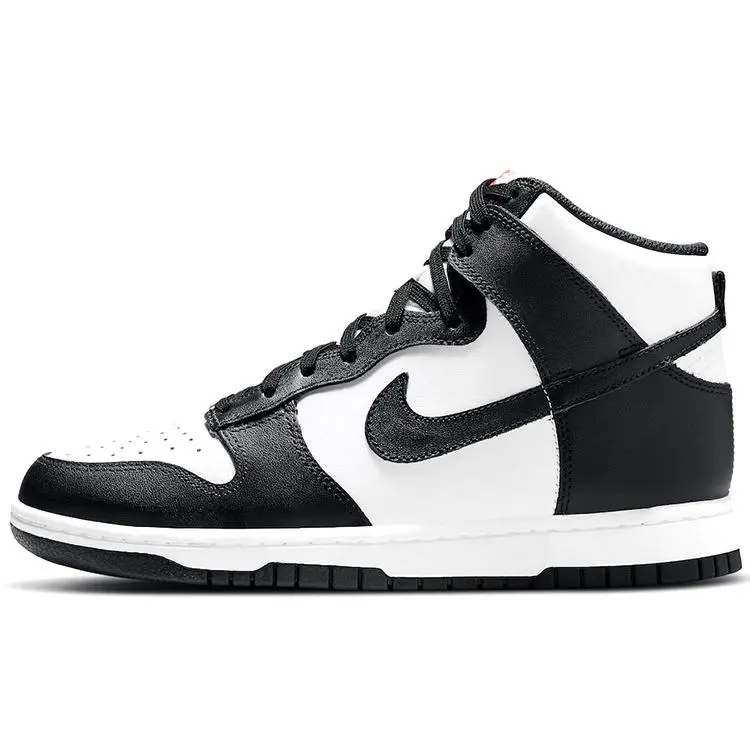 Women's Nike Dunk High 'Panda' Casual High-Top Lace-Up Shoes, All-Seasons New Sneakers, Style DD1869-103