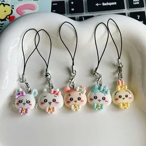 New Kawaii Chiikawa Hachiware USAGI Pendant Anime Cartoon Cute Beauty Student Keychain Bag Gift Accessories for Best Friends