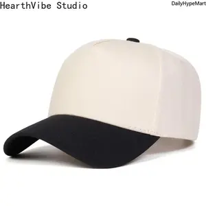 Retro Denim Leopard Print Baseball Cap, American Style Unisex Visor Hat