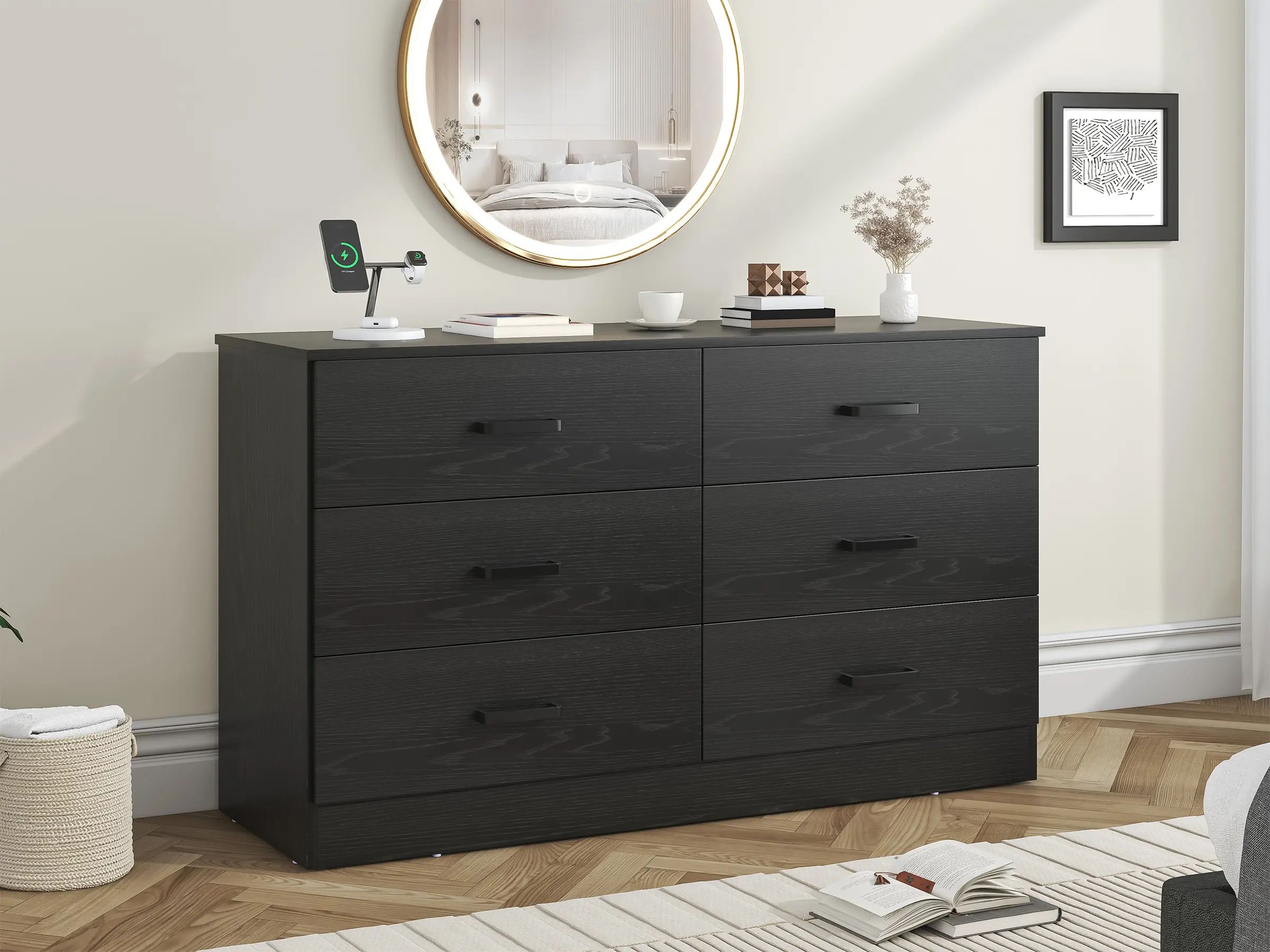 blue dress for baby girl Sikaic 6 Storage Drawers Dresser Black