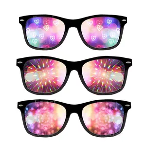 Fireworks special effects lighting party disco glasses bar celebration star heart dollar diffraction filter