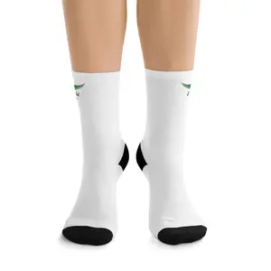 Emerald Flyer Wings crown socks | Recycled poly socks