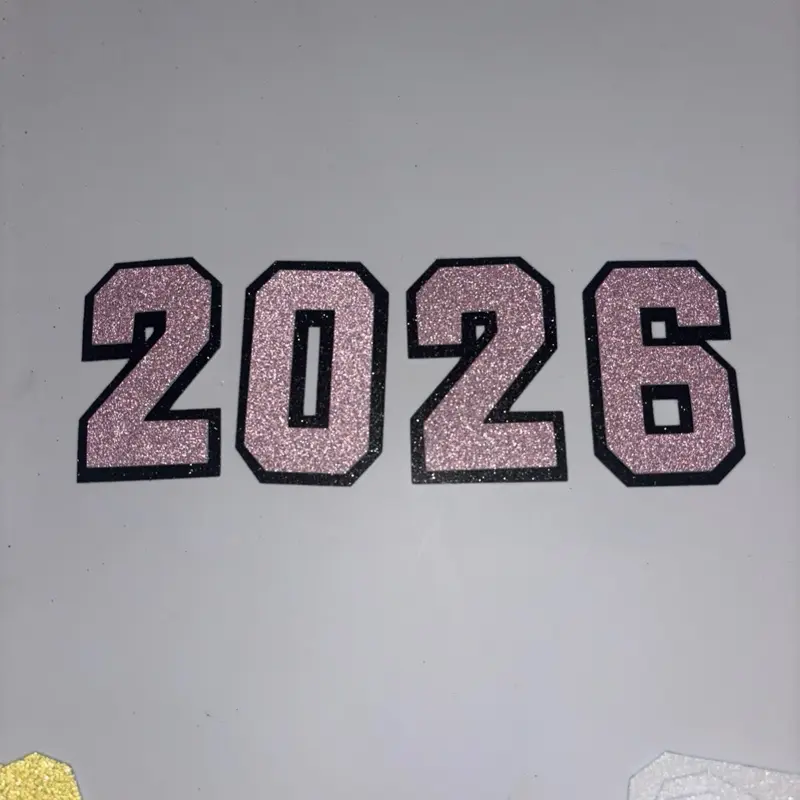 Cardstock 2D Number Toppers Cardstock 2D Number Toppers