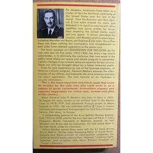 USED-Countdown for Decision by john medaris (Paperback)