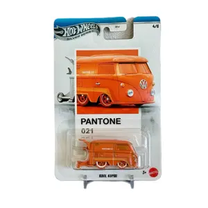 Hot Wheels Silver Series Pantone 021 Kool Kombi 1:64 Diecast Car Collectible Model
