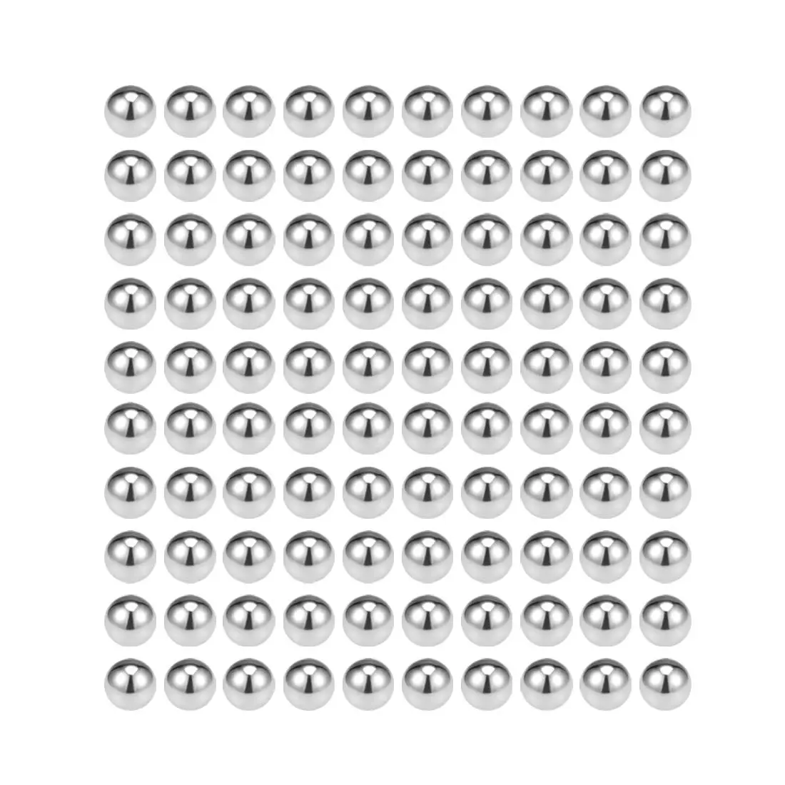 3mm 304 Stainless Steel Bearing Balls, G100 Precision Balls with Good Corrosion Resistance & Smooth Surface, 500 Piece Set, Ball Bearings, Millimeters