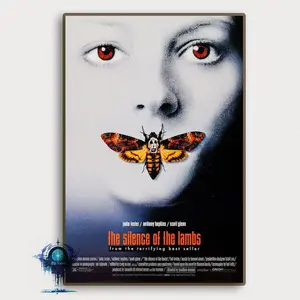The Silence of the Lambs Movie Poster Vintage Classic Movie Poster Art Home decoration Poster